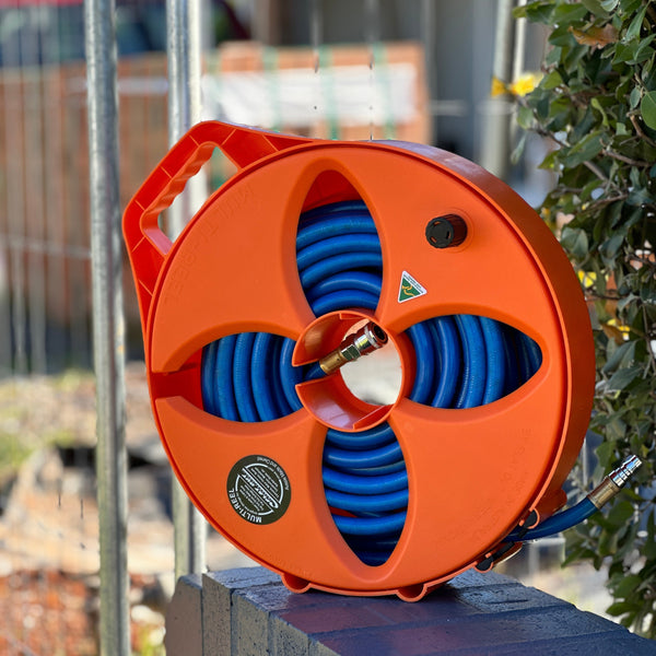 Air Hose Reel for 50ft Compressor Hose – Flat Out Original Multi-Reel