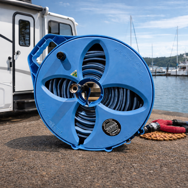 Hose Reel for your 50ft FITT Force - RV Marine Water Hose Reel